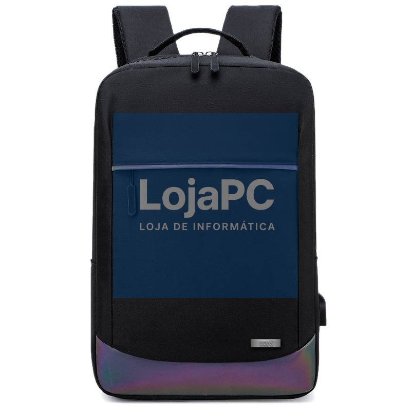 Laptop Backpack 15-16 Inch COOL Reflective Black — imagem 2