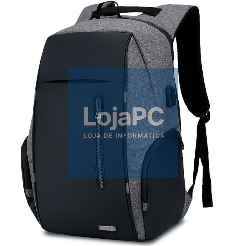 Laptop Backpack 15-16 Inch COOL Report Black-Grey — imagem 2