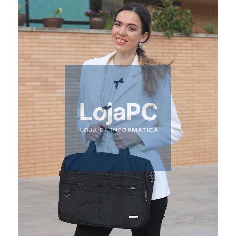 Laptop Briefcase 12-13.5 Inch COOL Cleveland Black — imagem 3