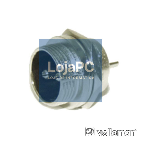 CONECTOR MACHO 2P P/ CHASIS VELLEMAN