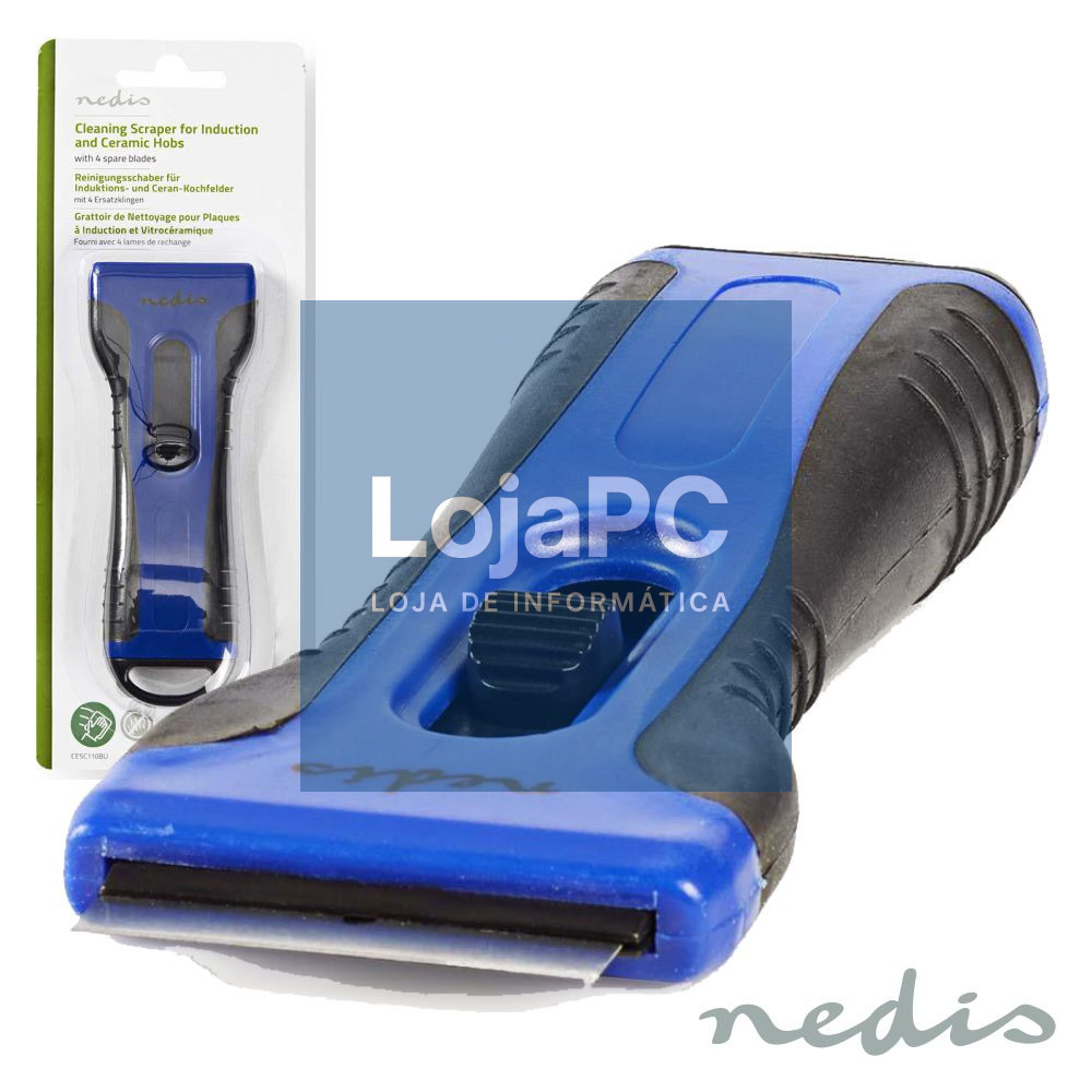 ESPÁTULA LIMPEZA P/ PLACAS INDUÇÃO VITROCERÂMICA NEDIS