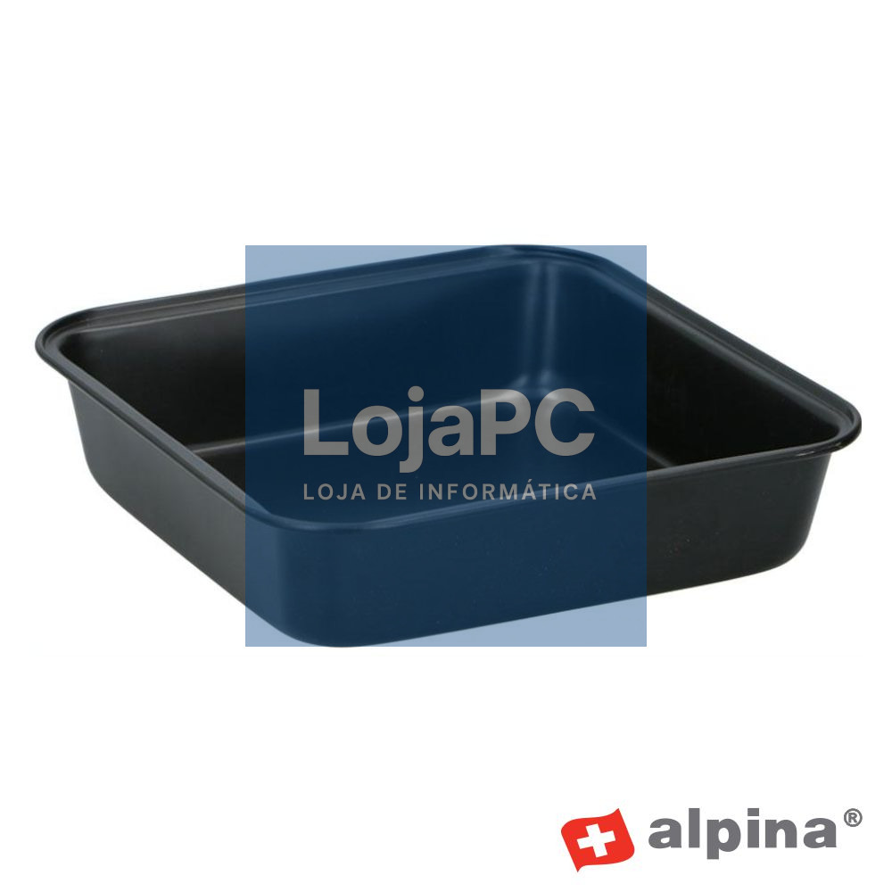 Tabuleiro de Forno Antiaderente 23x22x5cm ALPINA