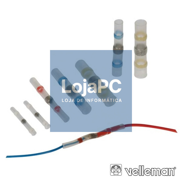 UNIÕES TERMORETRACTIL COM SOLDA 110° - 6mm (4 uds.)