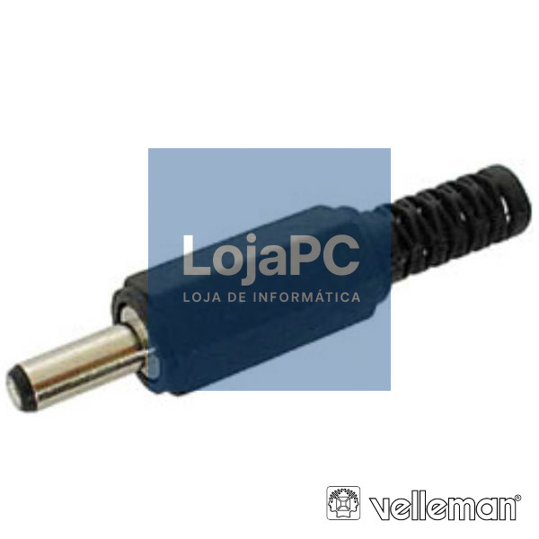 FICHA ALIMENTAÇÃO DC FÊMEA Ø1.3x3.4MM 9.5MM P/ SOLDAR