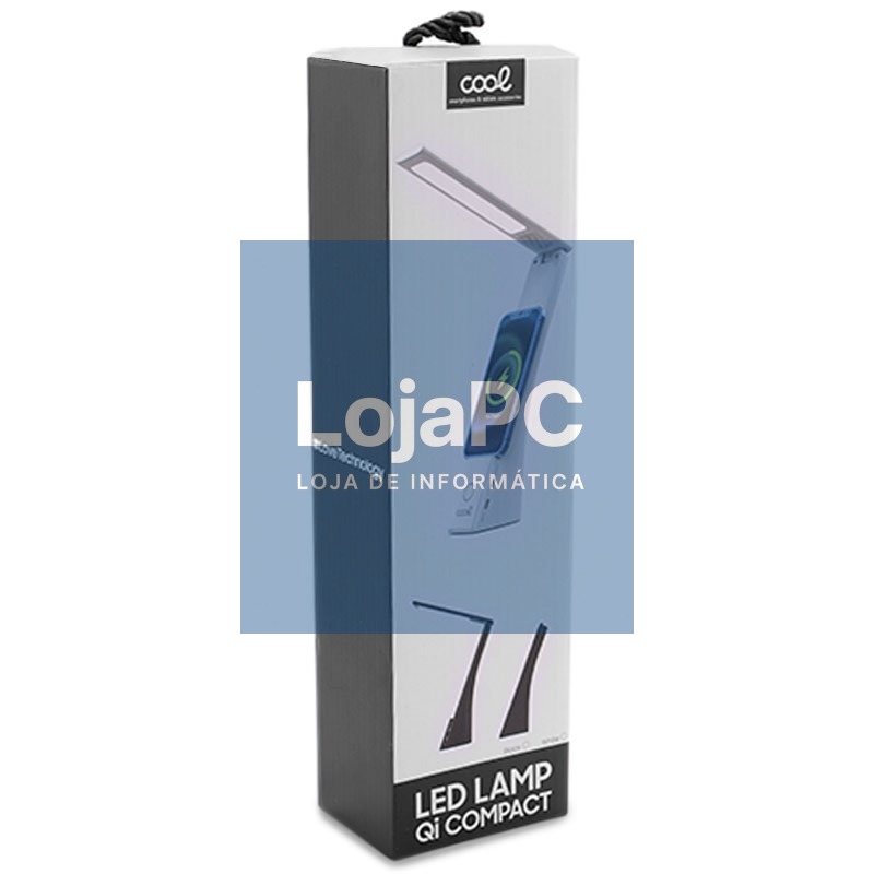 LED Lamp with Base Qi Wireless Charging COOL Compact White — imagem 4