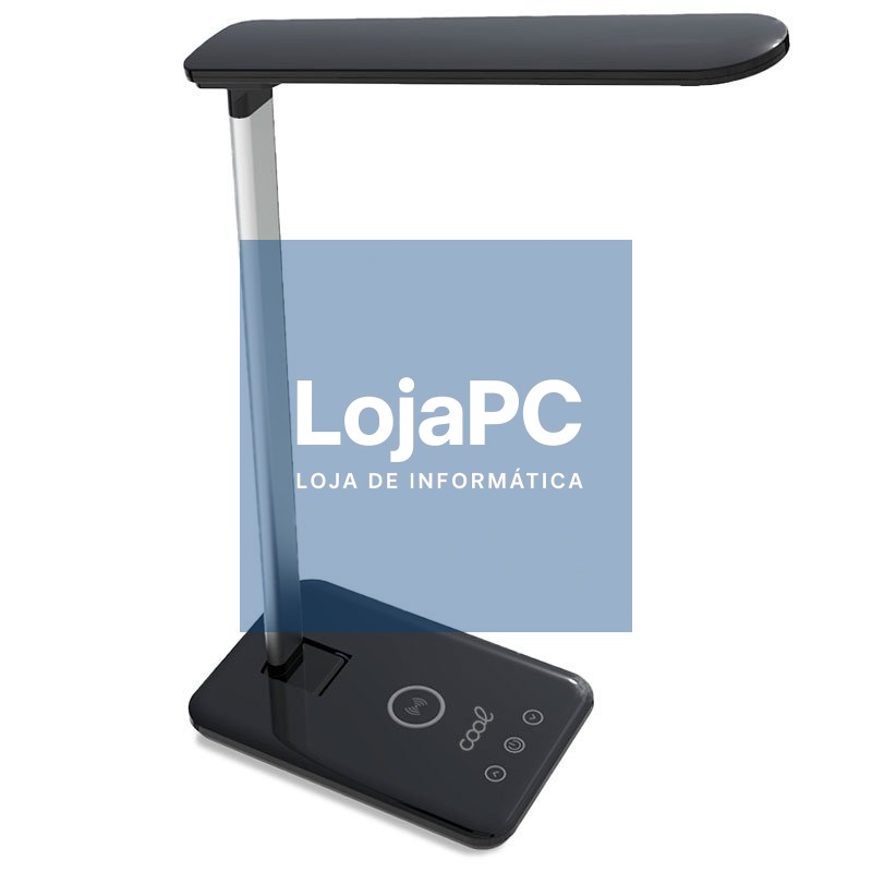 LED Lamp with Qi Wireless Charging Base COOL Fold Black
