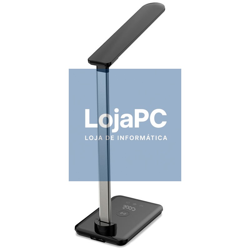 LED Lamp with Qi Wireless Charging Base COOL Fold Black — imagem 3