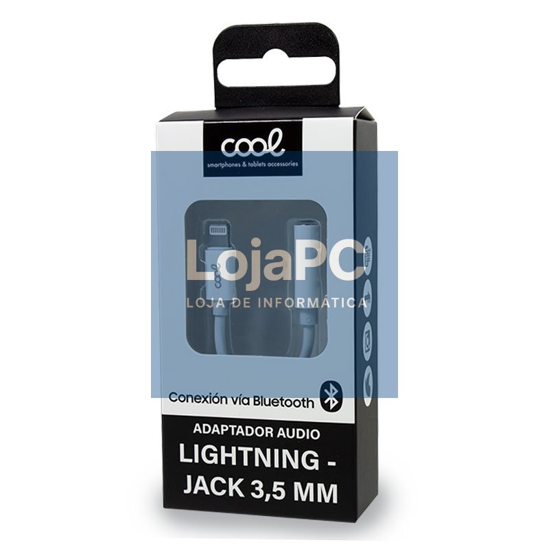 Lightning Connector to 3.5 mm Jack Adapter (Bluetooth) Universal COOL — imagem 2