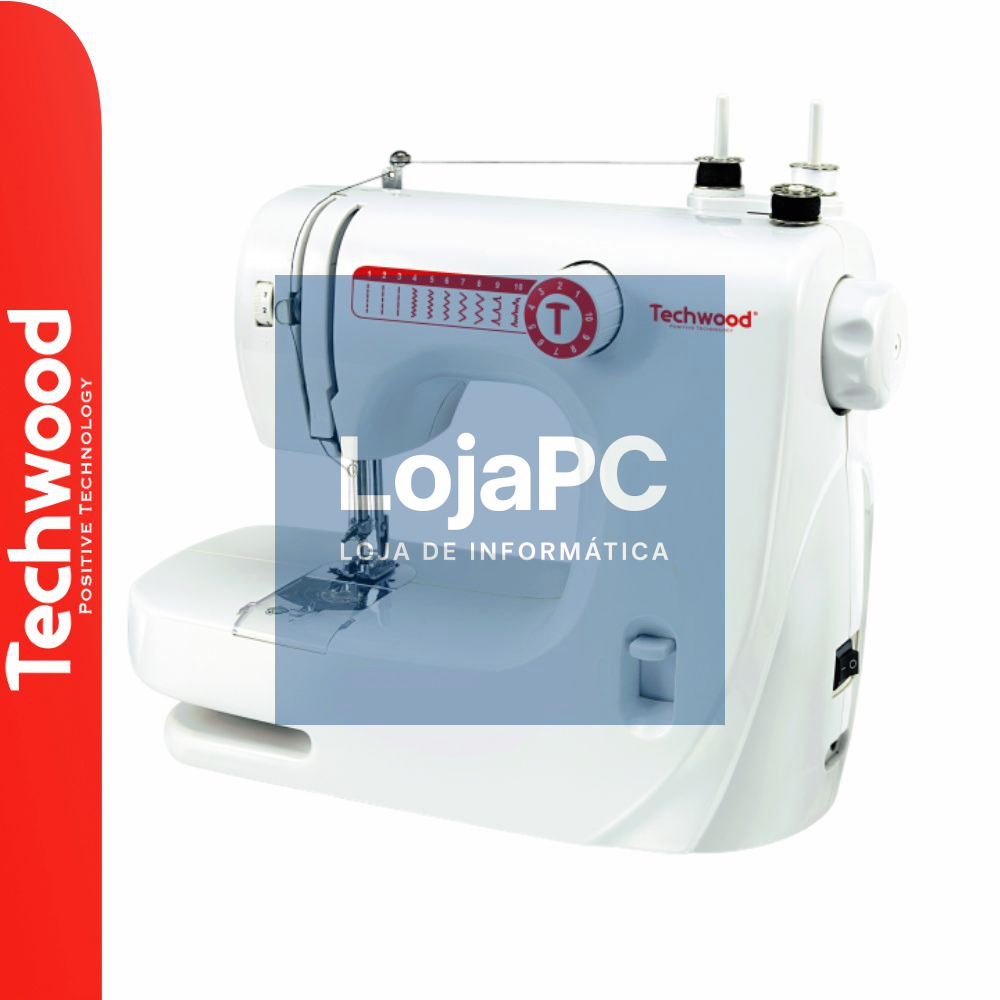 Máquina De Costura de 10 Pontos TECHWOOD
