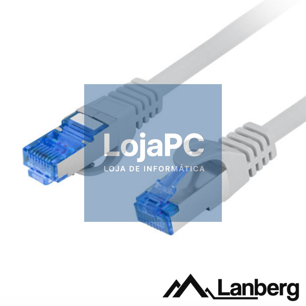 Cabo S/FTP LSZH CAT6A 2m Cinzento LANBERG