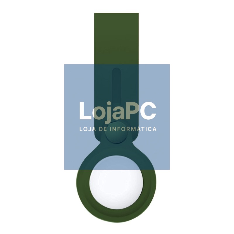 Loop Case COOL Compatible with AirTag Silicone Green