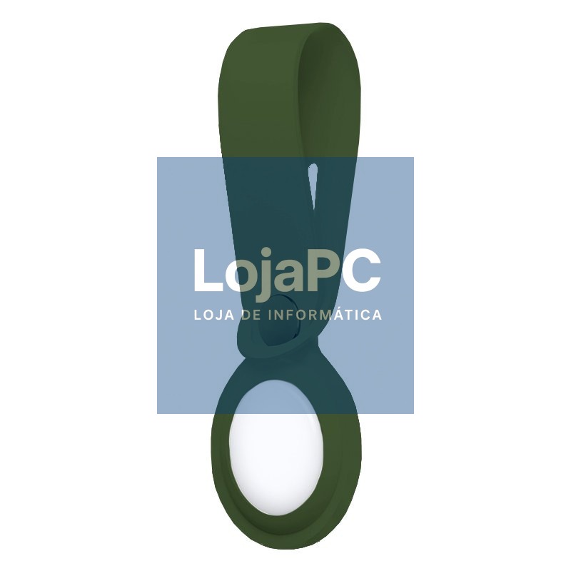 Loop Case COOL Compatible with AirTag Silicone Green — imagem 2