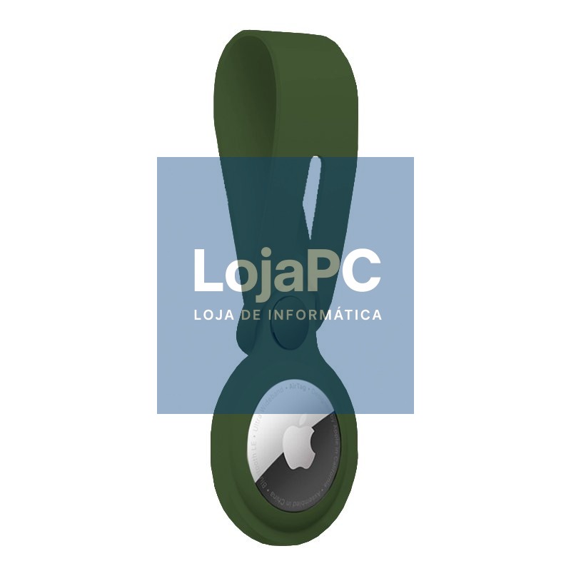 Loop Case COOL Compatible with AirTag Silicone Green — imagem 3