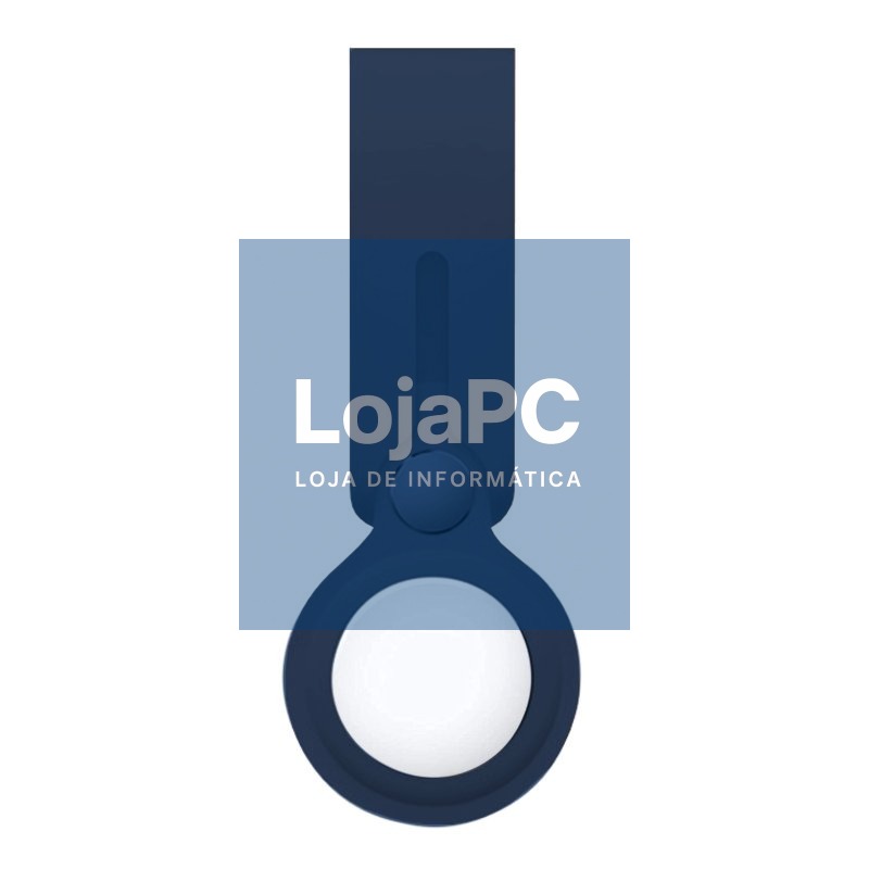 Loop Case COOL Compatible with AirTag Silicone Navy