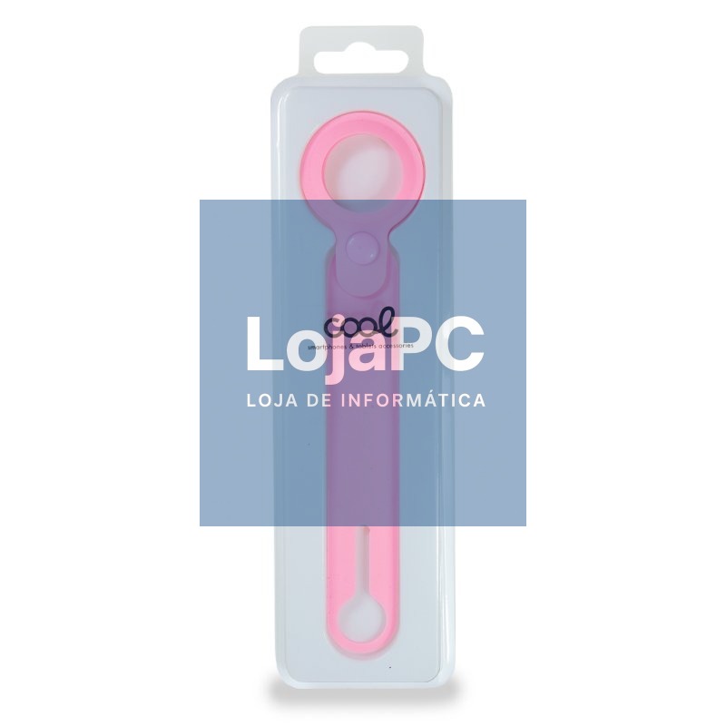Loop Case COOL Compatible with AirTag Silicone Pink — imagem 4