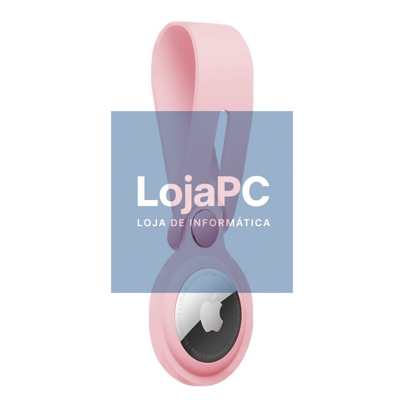 Loop Case COOL Compatible with AirTag Silicone Pink — imagem 3