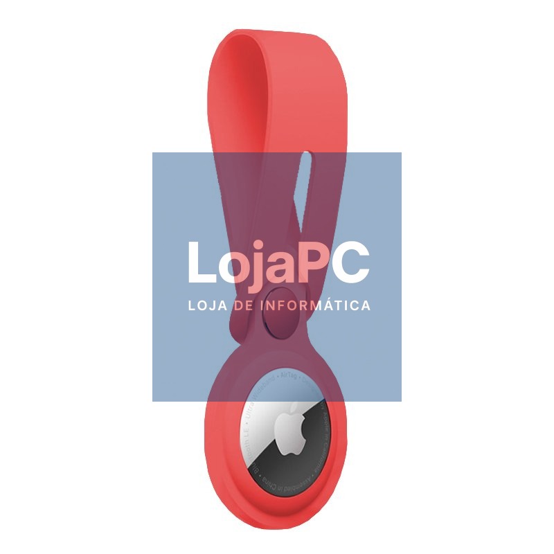Loop Case COOL Compatible with AirTag Silicone Red — imagem 2