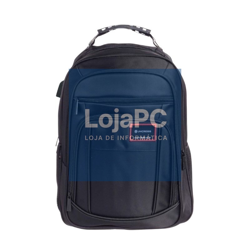 UNICROSS VANGUARD BLACK LAPTOP BACKPACK
