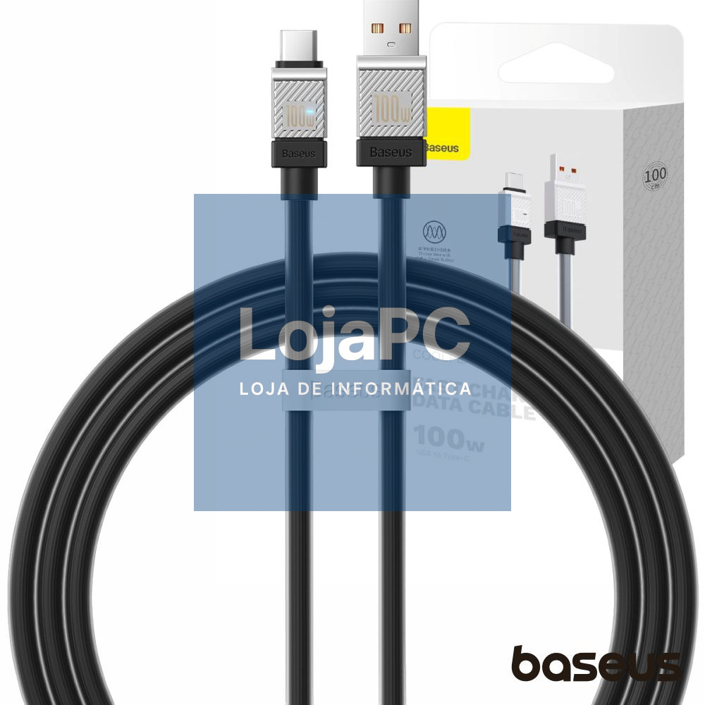 Cabo USB-A Macho / USB-C Macho 100W Coolplay 2m BASEUS