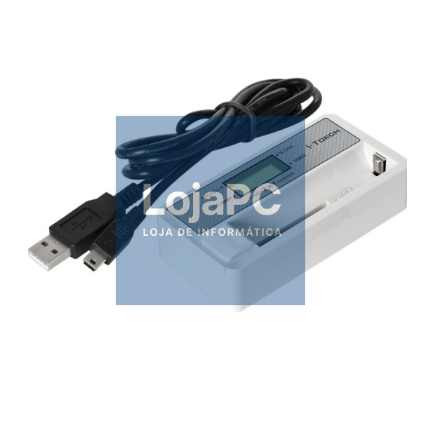CARREGADOR RÁPIDO LI-ION E NI-MH I-TORCH