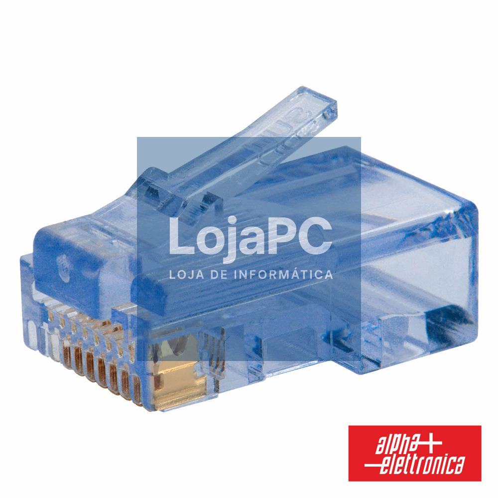 FICHA RJ45 MODELAR 8P8C CAT6