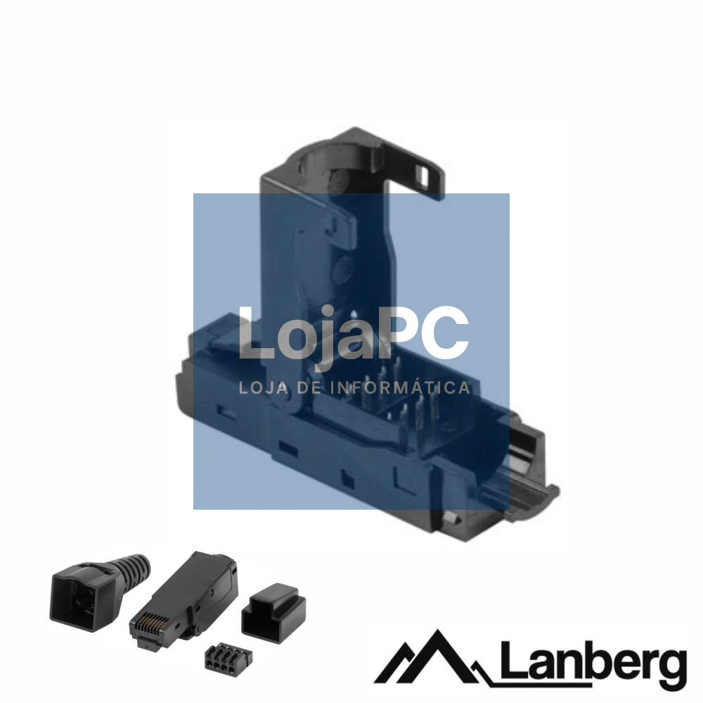 Ficha RJ45 Modular 8p8c CAT6 Keystone LANBERG