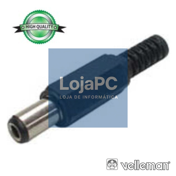 FICHA ALIMENTAÇÃO DC FÊMEA Ø2.5x5.5MM 9.5MM P/ SOLDAR