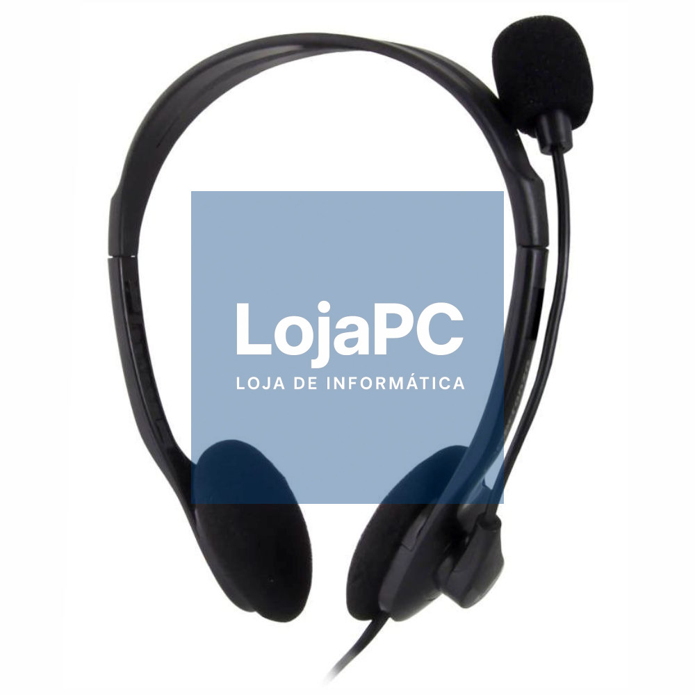 Auscultadores Stereo C/ Microfone