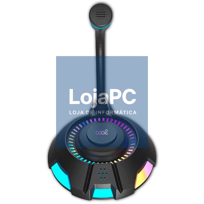 Microphone COOL Gaming USB Led RGB — imagem 2