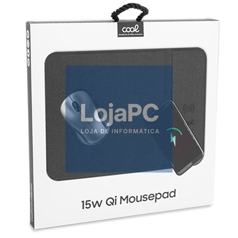Mouse Pad COOL Mousepad + 15W Qi Wireless Charging Base — imagem 4