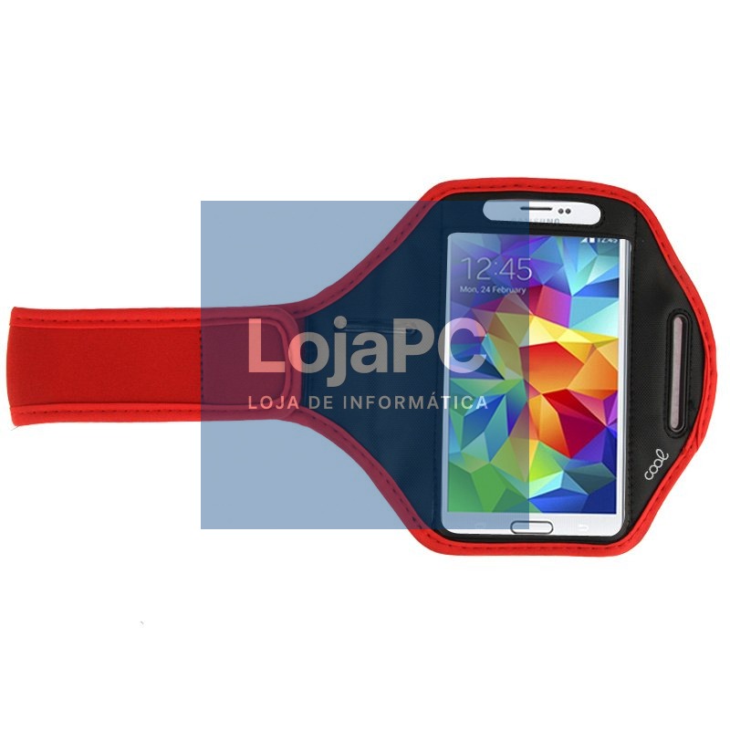 Neoprene Cover COOL Sports Universal (5.5 - 6 in) Red — imagem 3