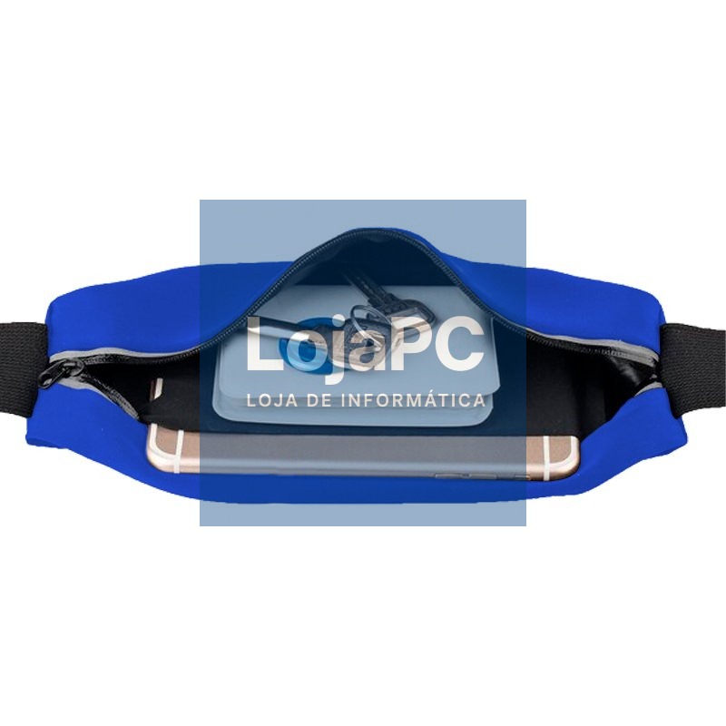 Neoprene Cover COOL Universal Waist Bag (5.5 - 6.7 in) Blue — imagem 2