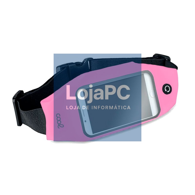 Neoprene Cover COOL Universal Waist Bag (5.5 - 6.7 in) Pink — imagem 2