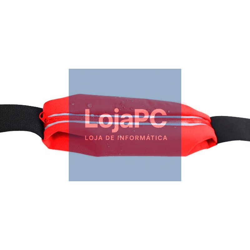 Neoprene Cover COOL Universal Waist Bag (5.5 - 6.7 in) Red — imagem 2