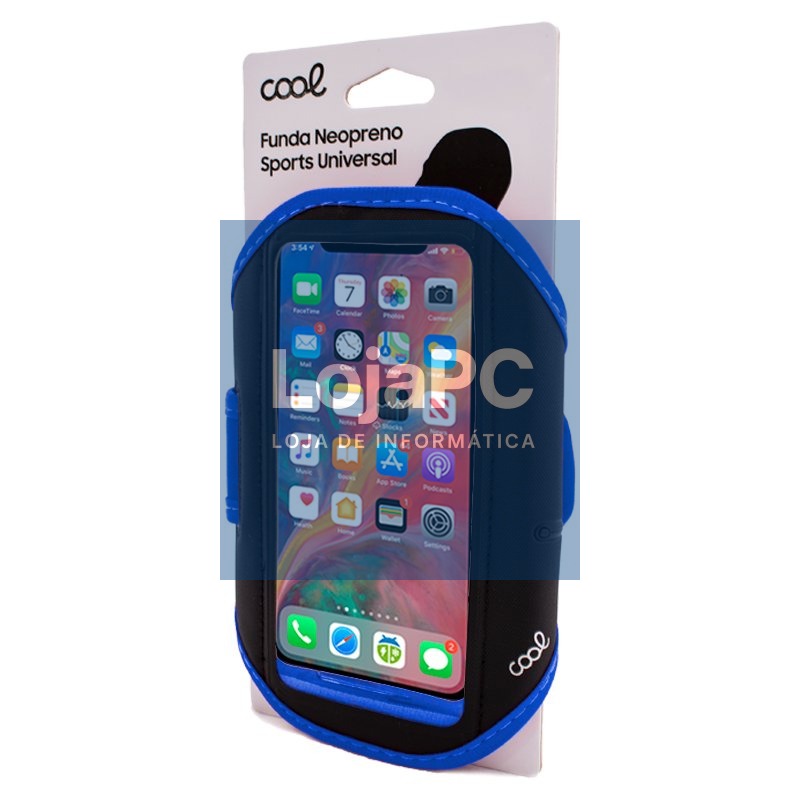 Neoprene Sleeve COOL Sports Universal (5.5 - 6 in) Blue — imagem 3