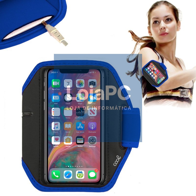 Neoprene Sleeve COOL Sports Universal (5.5 - 6 in) Blue — imagem 2