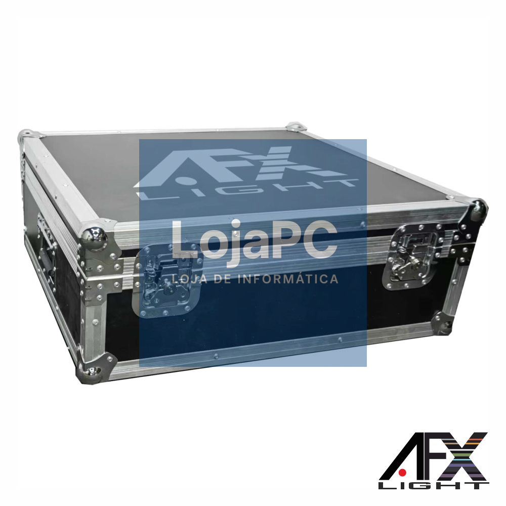 Mala de Transporte P/ 4 Projetores Par  CLUB-IP AFXLIGHT