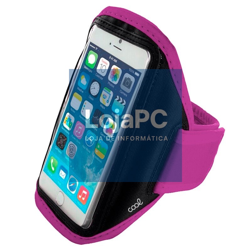 Neoprene Sleeve COOL Sports Universal (6 - 6.7 in) Pink