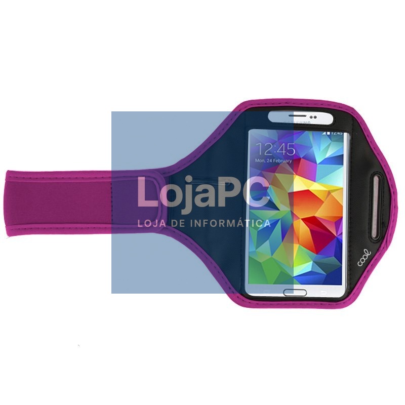 Neoprene Sleeve COOL Sports Universal (6 - 6.7 in) Pink — imagem 3