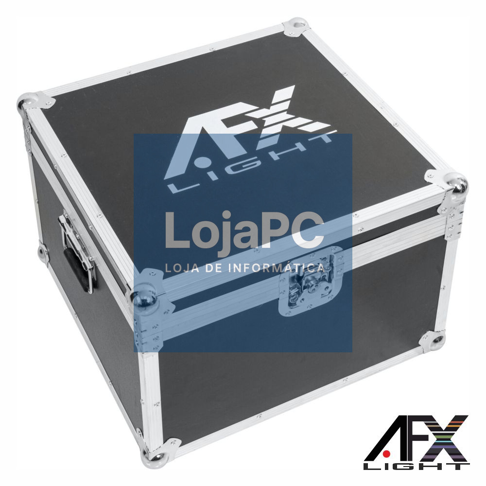 Mala Transporte DJ P/ Máquina de Fumos Geiser AFXLIGHT