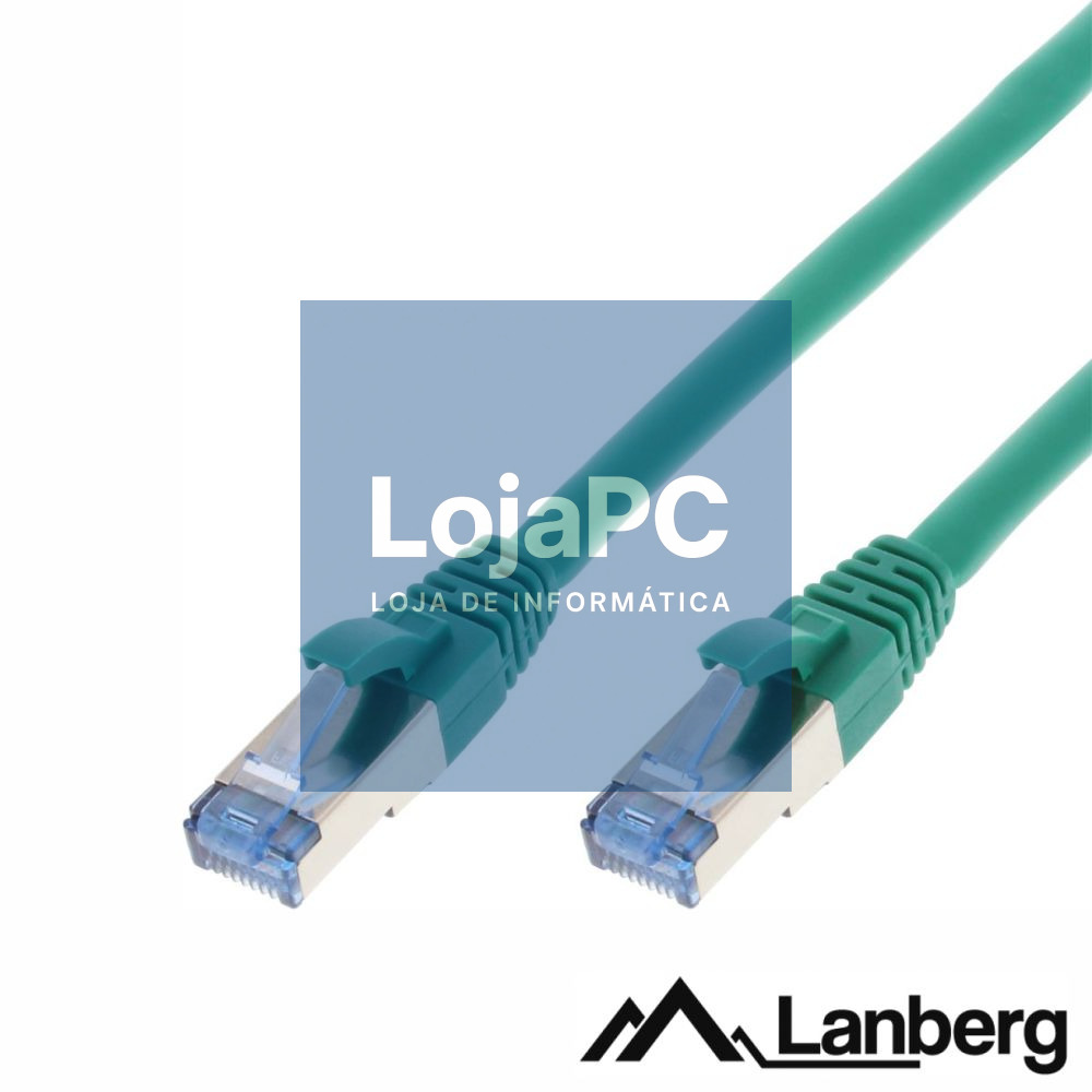 Cabo S/FTP LSZH CAT6A 2m Verde LANBERG