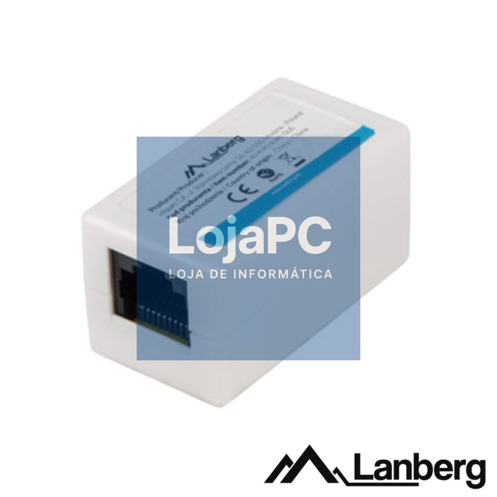Ficha Adaptadora RJ45 Fêmea p/ RJ45 Fêmea LANBERG