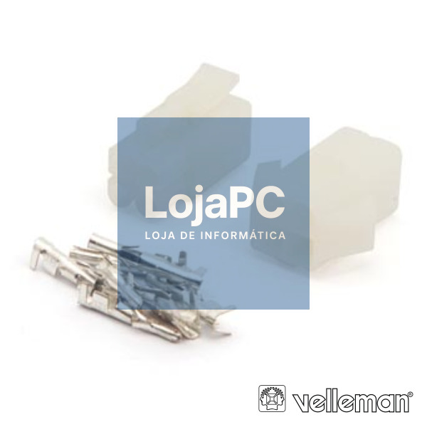 CONJUNTO DE CONECTORES MULTIFUNÇÕES P/ CABOS VELLEMAN