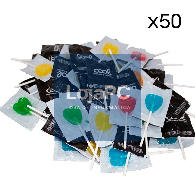Pack 50 Lollipops COOL Accessories