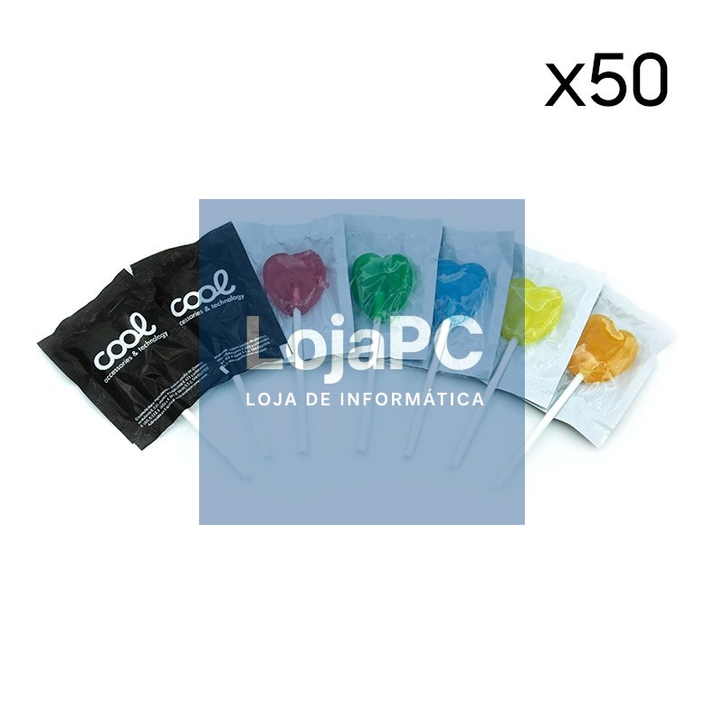 Pack 50 Lollipops COOL Accessories — imagem 2