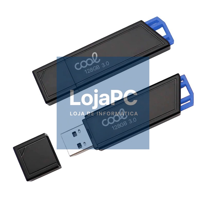 Pen Drive USB x128 GB 3.0 COOL Lancer Blue — imagem 4