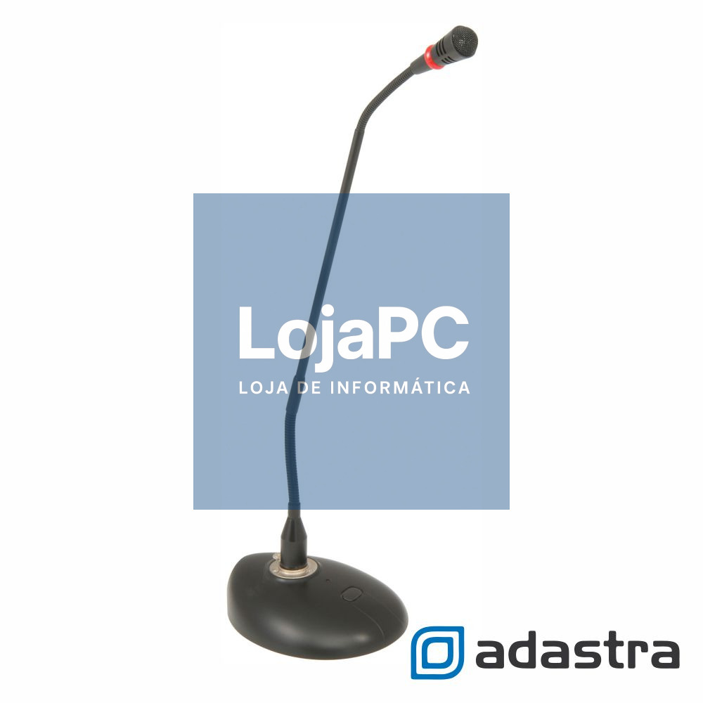 Microfone Conferência Com Base XLR ADASTRA