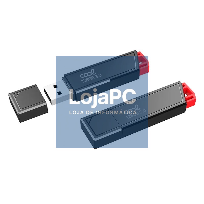 Pen Drive USB x128 GB 3.0 COOL Lancer Red — imagem 4