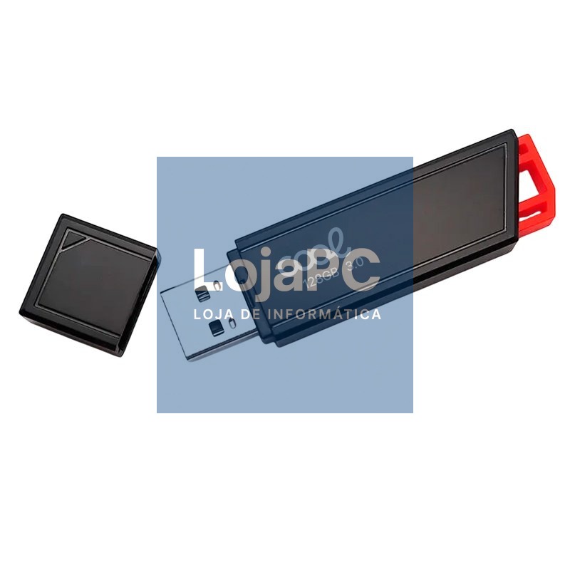 Pen Drive USB x128 GB 3.0 COOL Lancer Red — imagem 3