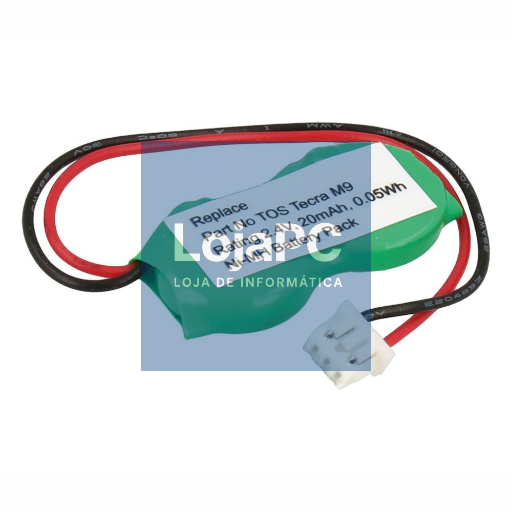 Bateria Backup Ni-Mh 2.4V 20mAh